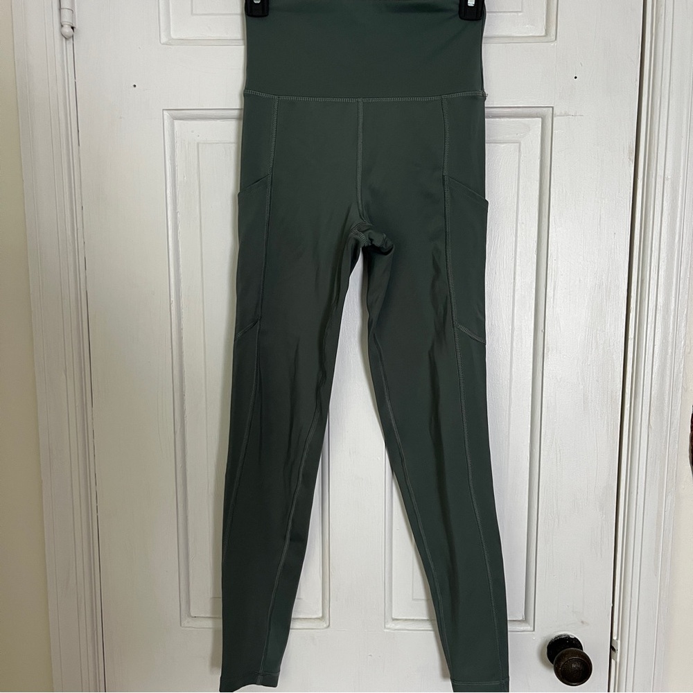 American Eagle Outfitters sage green leggings